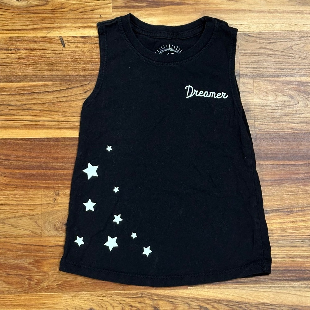 Kids Spiritual Gangster Muscle Tank Size 4T
